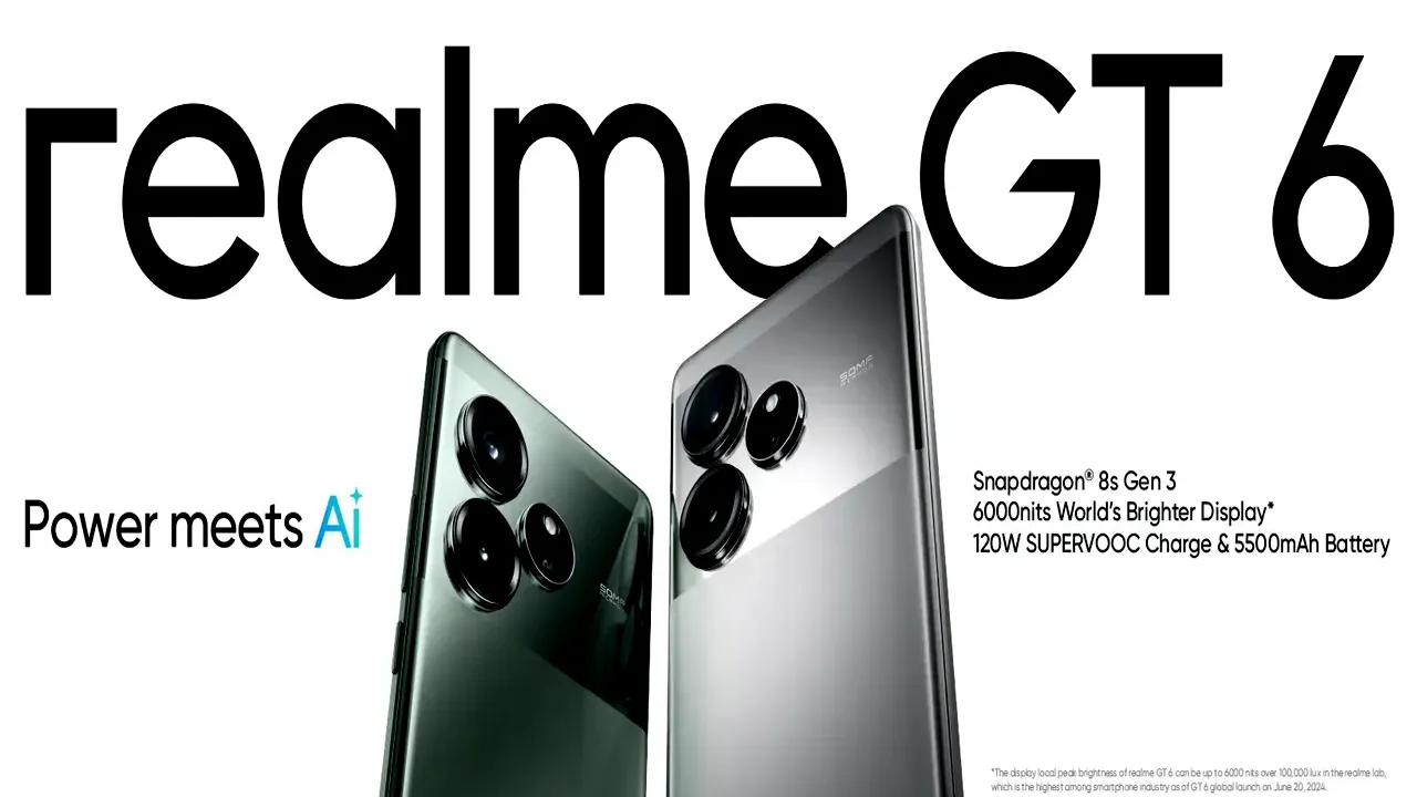 Realme GT 6 Meluncur di Indonesia HP Snapdragon 8s Gen 3 Pertama