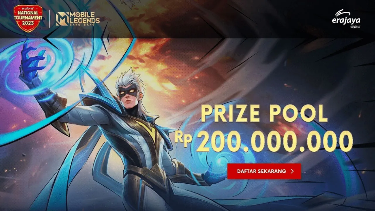 Turnamen Mobile Legends Erafone National Tournament 2024