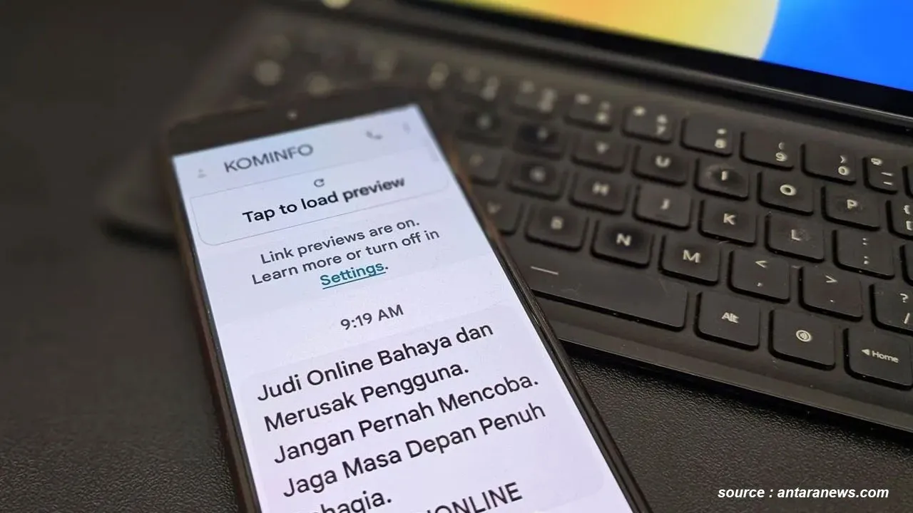 Stop Judi Online! Kemenkominfo Gandeng SMS Blast untuk Selamatkan Masyarakat